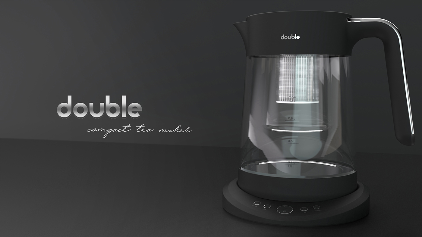 Home shop，Tea machine，black，Double，