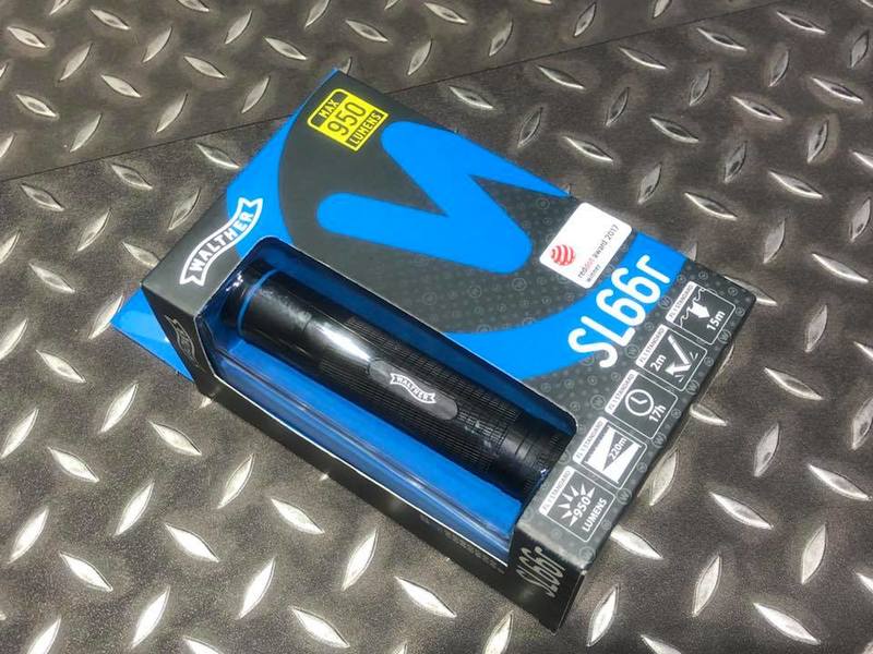 2017 red dot award，product design，Flashlight，SL66r，