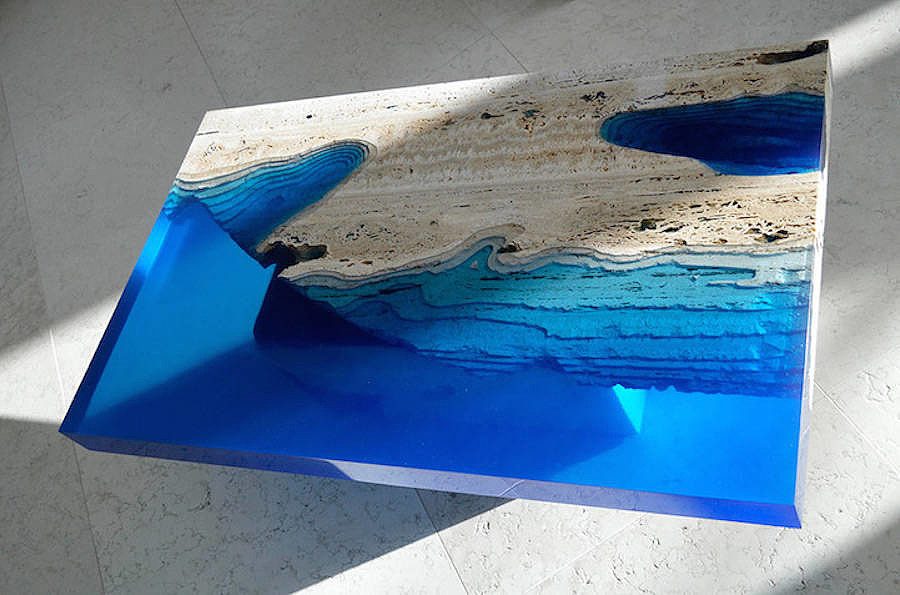 wood，Marble，resin，relief，contour，lake，