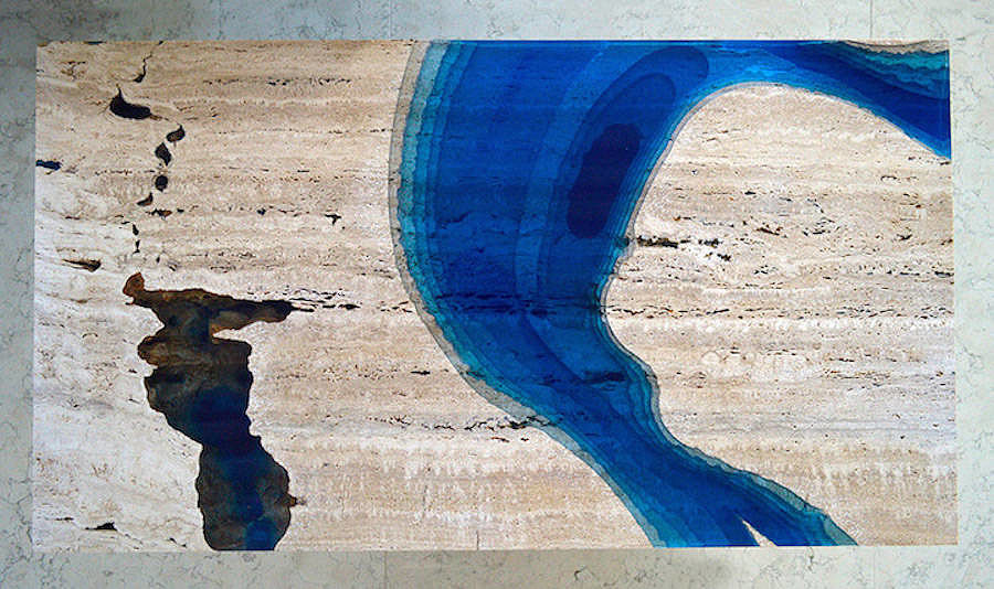 wood，Marble，resin，relief，contour，lake，