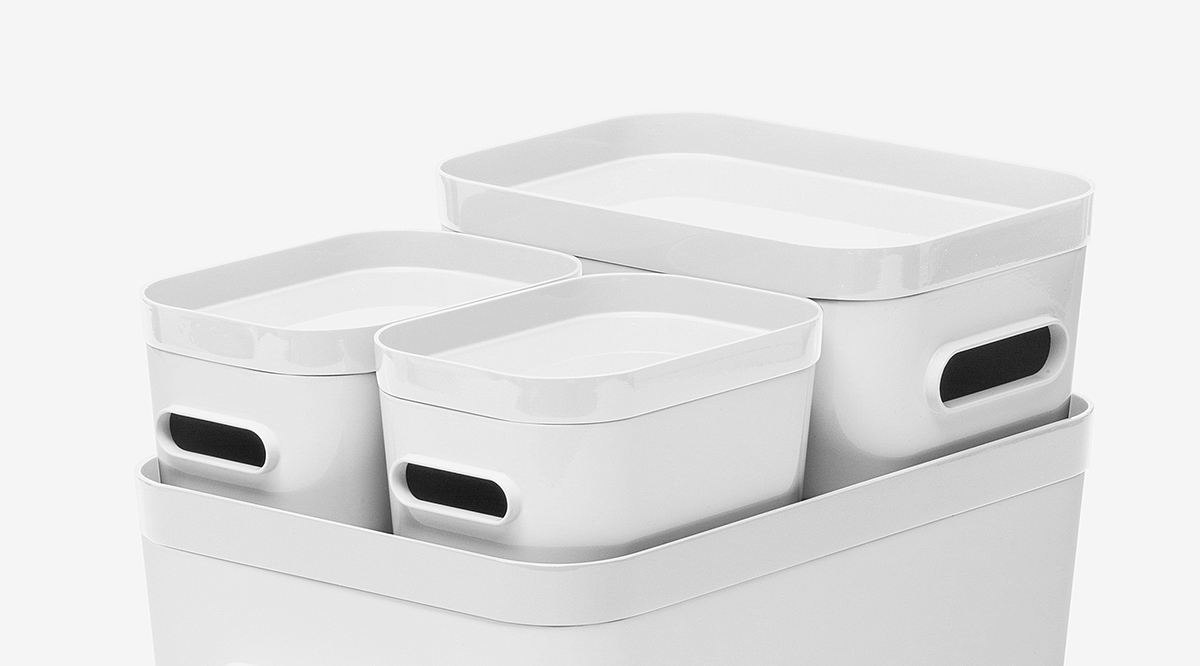 white，modularization，multi-function，Storage box，