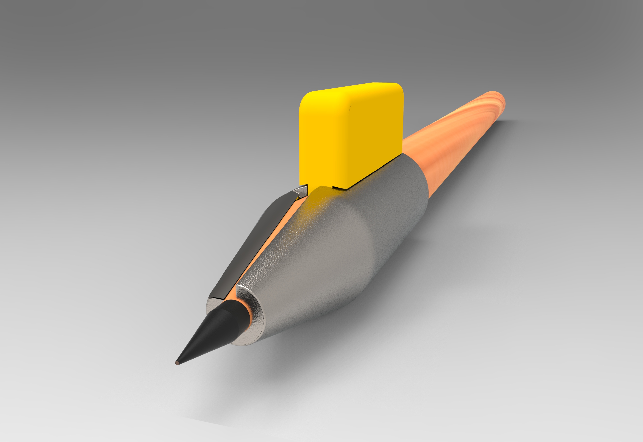 Pencil sharpener / knife on pencil / pencil sharpener，