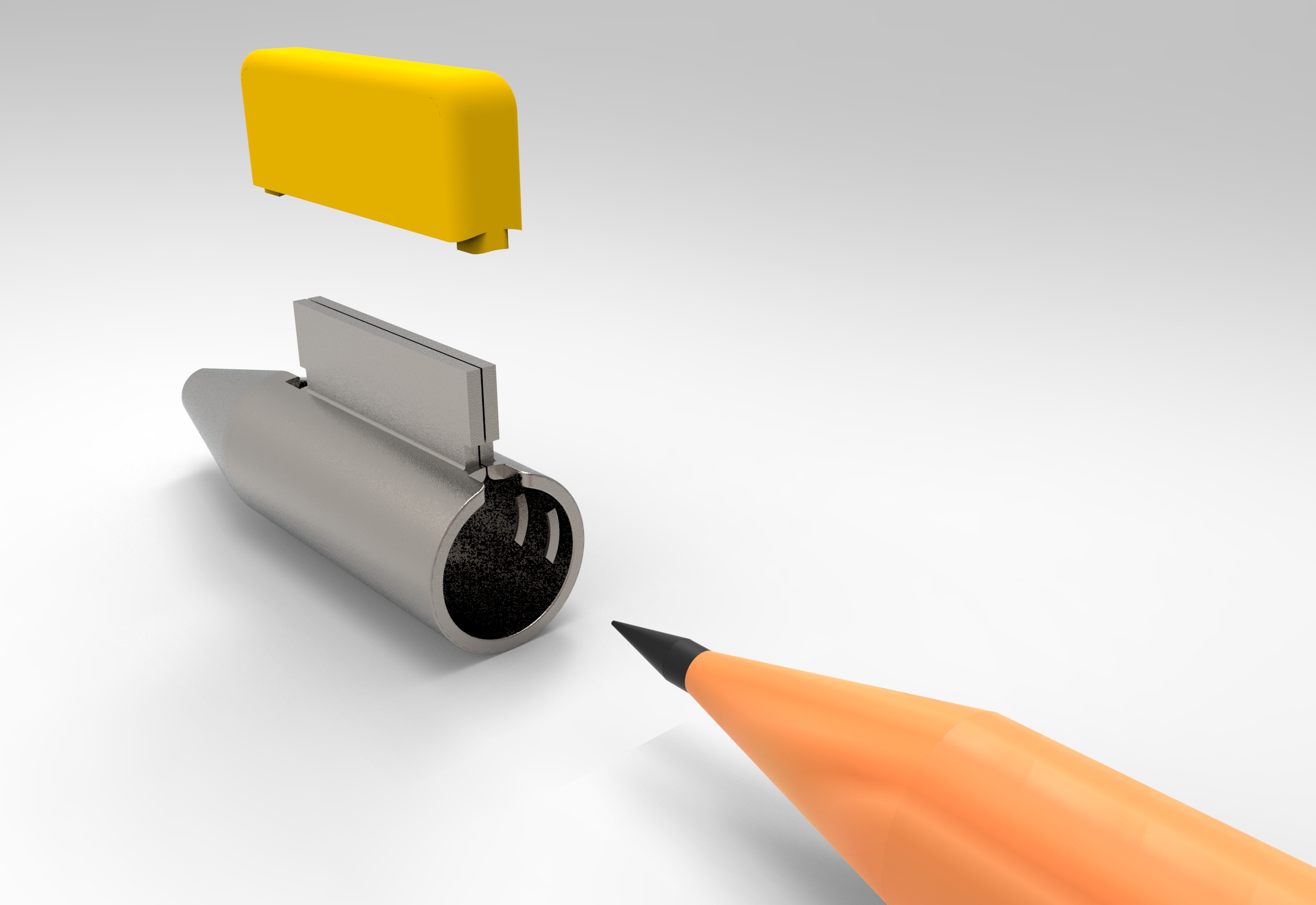 Pencil sharpener / knife on pencil / pencil sharpener，