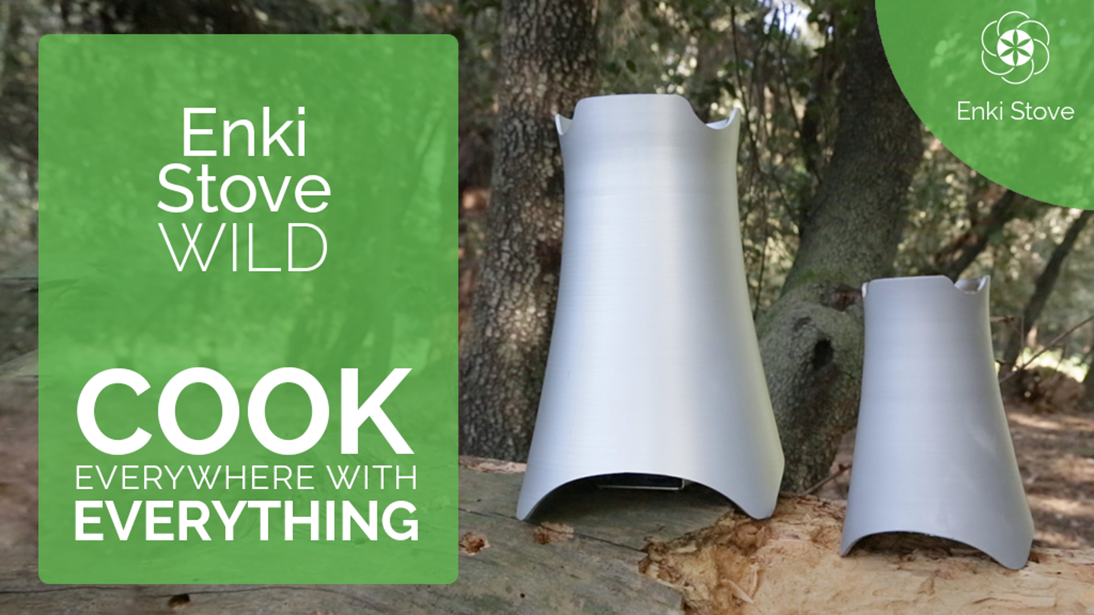 Enki Stove Wild，a kitchen stove，outdoors，2017 red dot award，