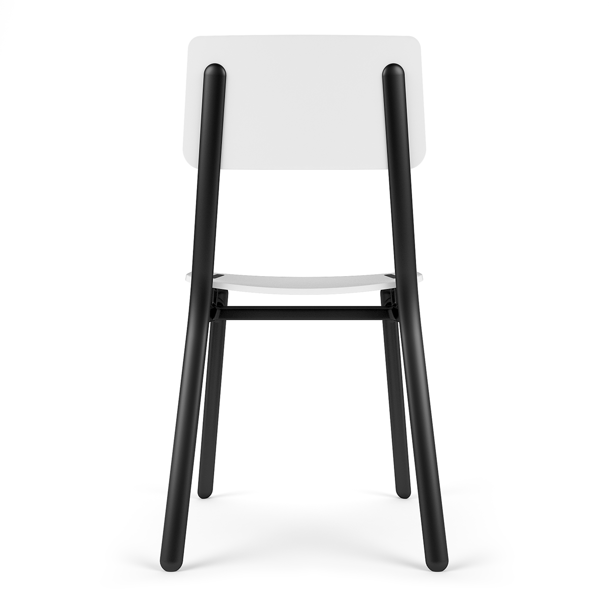 ALTONA，Plastic，flow，white，chair，chair，