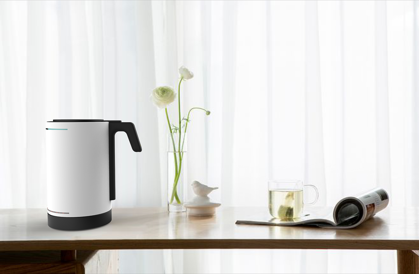 originality，Minimalist，household electrical appliances，to work in an office，Electric kettle，science and technology，