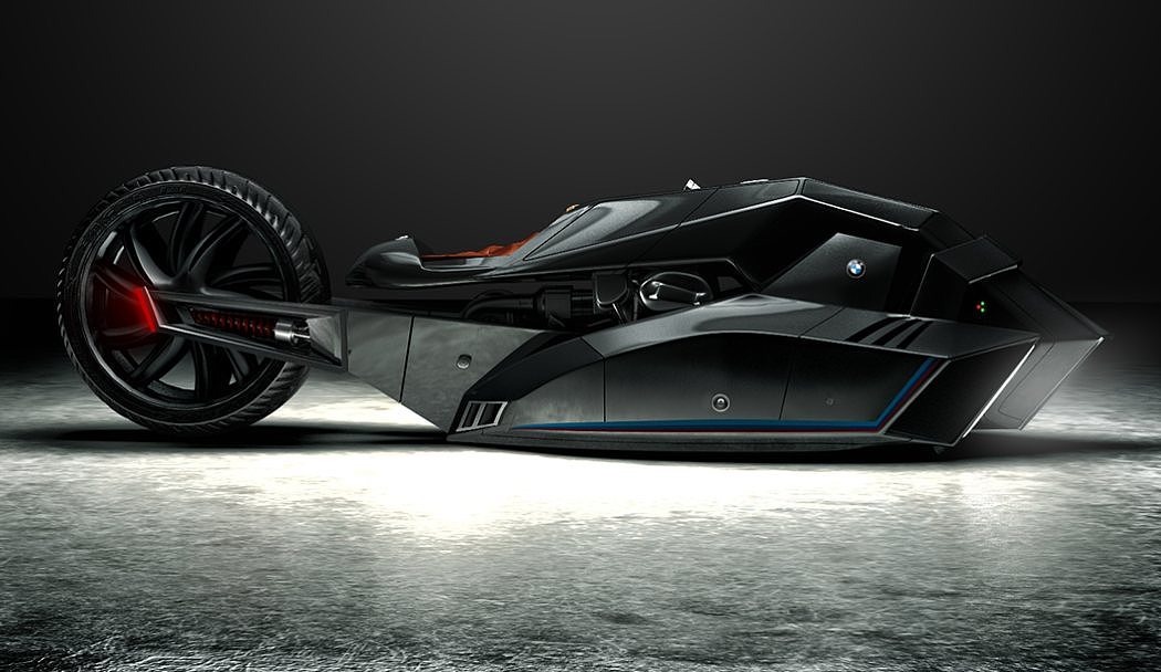 ONE WICKED BMW，motorcycle，conceptual design，