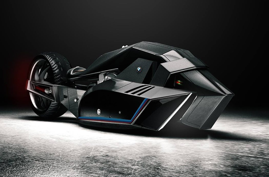 ONE WICKED BMW，motorcycle，conceptual design，