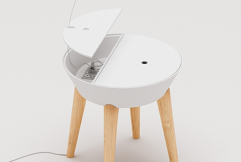 Receive，wooden ，white，tea table，Side table，furniture，Plug，