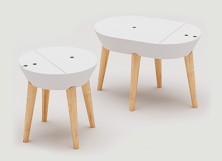 Receive，wooden ，white，tea table，Side table，furniture，Plug，