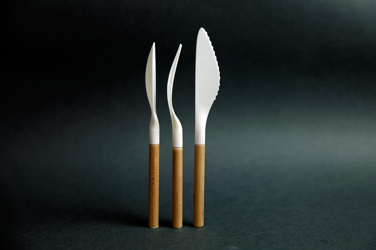 wood，3D printing，3d，Plastic，tableware，