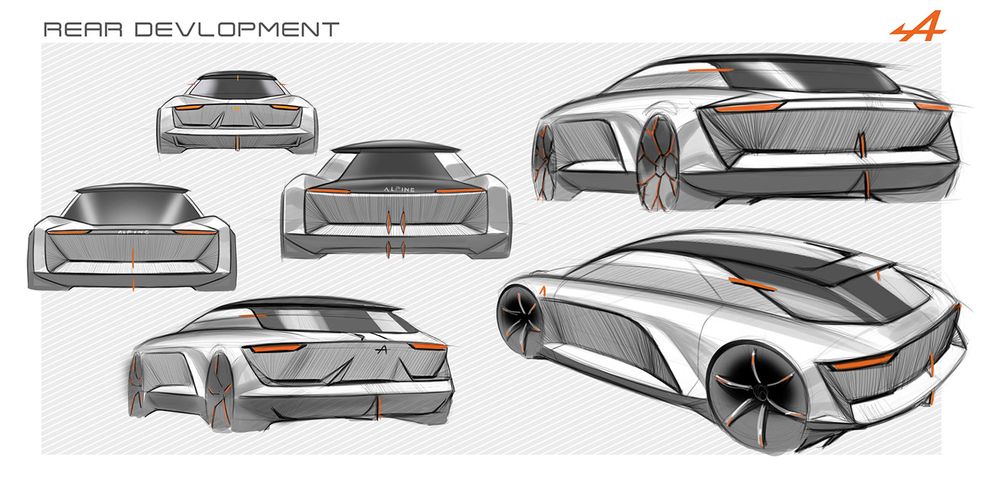 automobile，conceptual design，barthelemy，maxime，