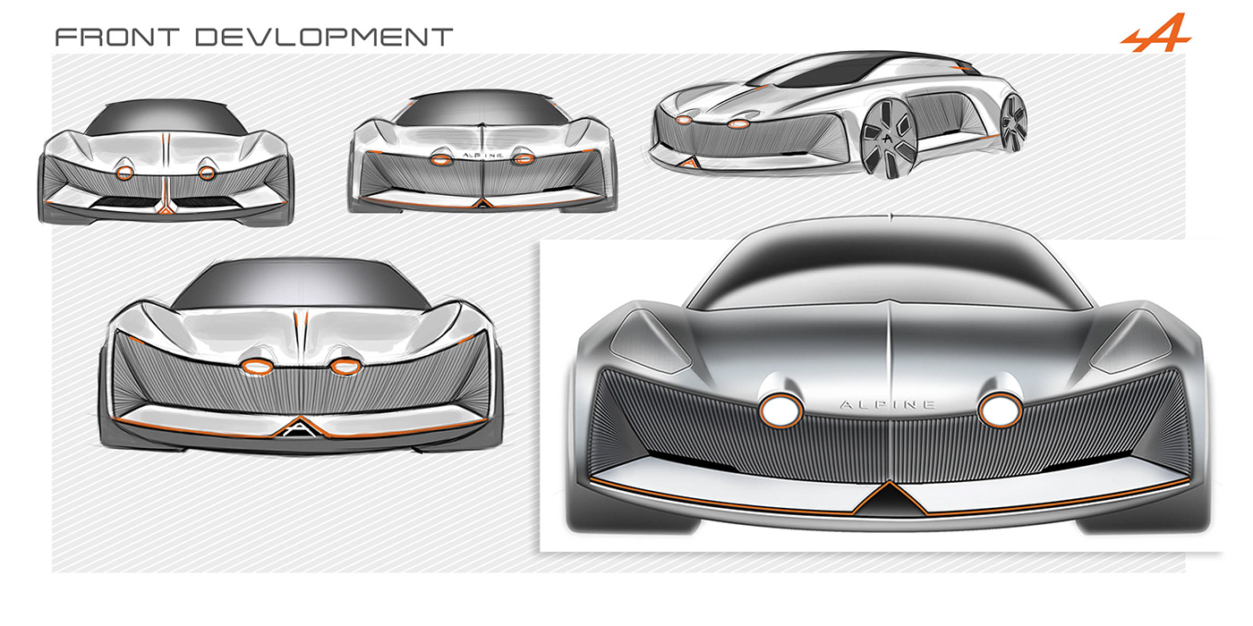 automobile，conceptual design，barthelemy，maxime，