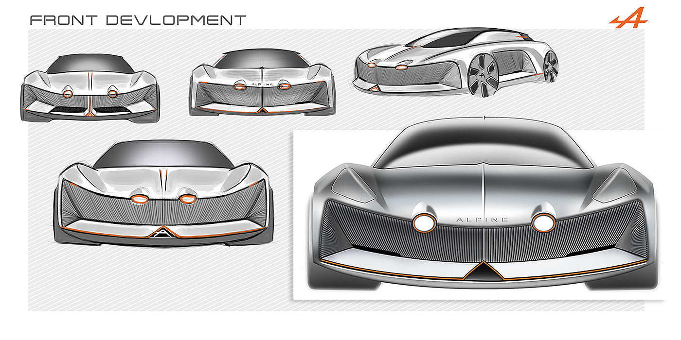 automobile，conceptual design，barthelemy，maxime，