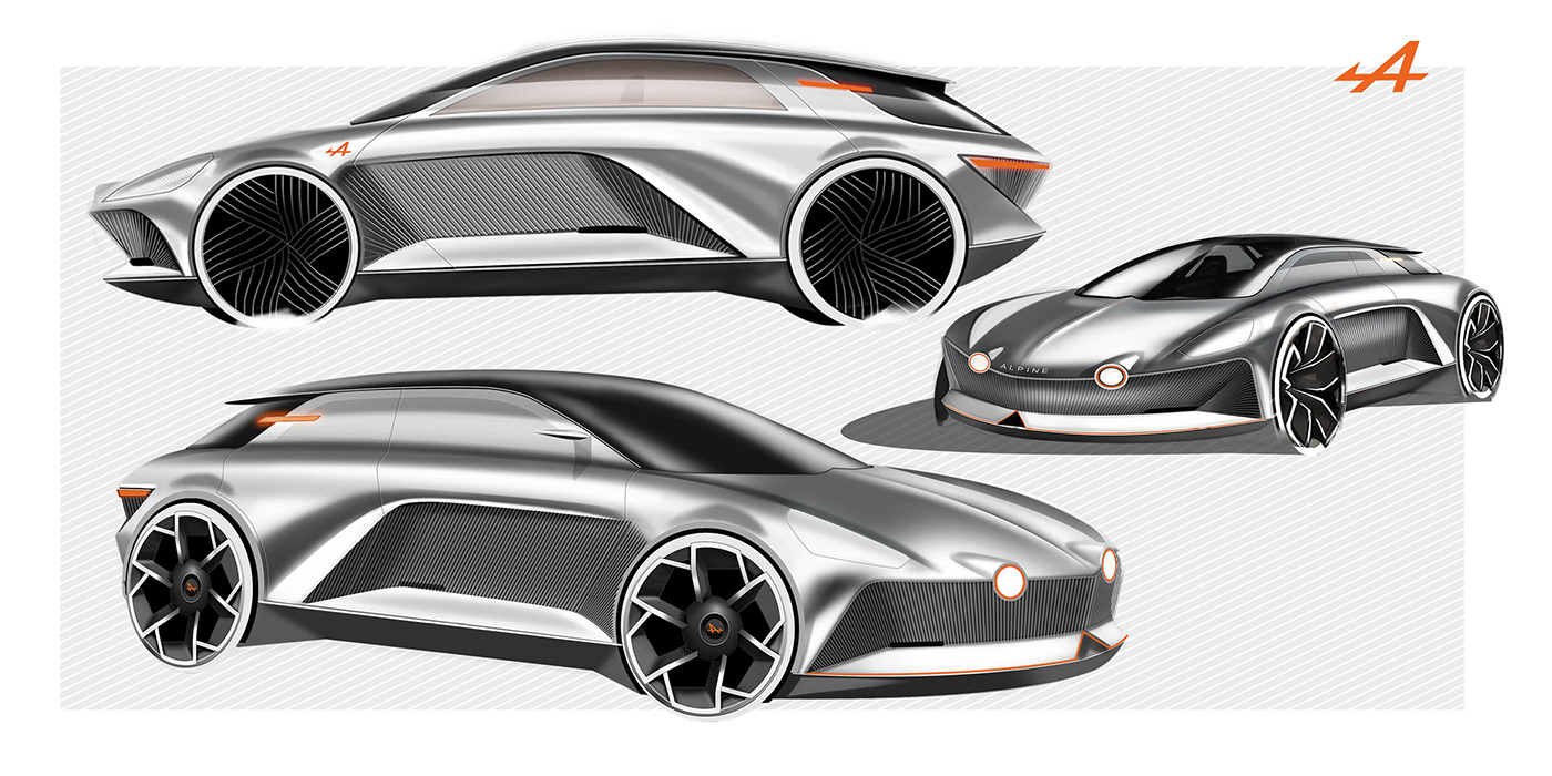 automobile，conceptual design，barthelemy，maxime，