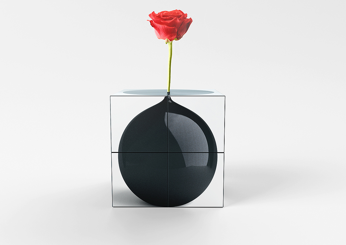 block，originality，form，vase，