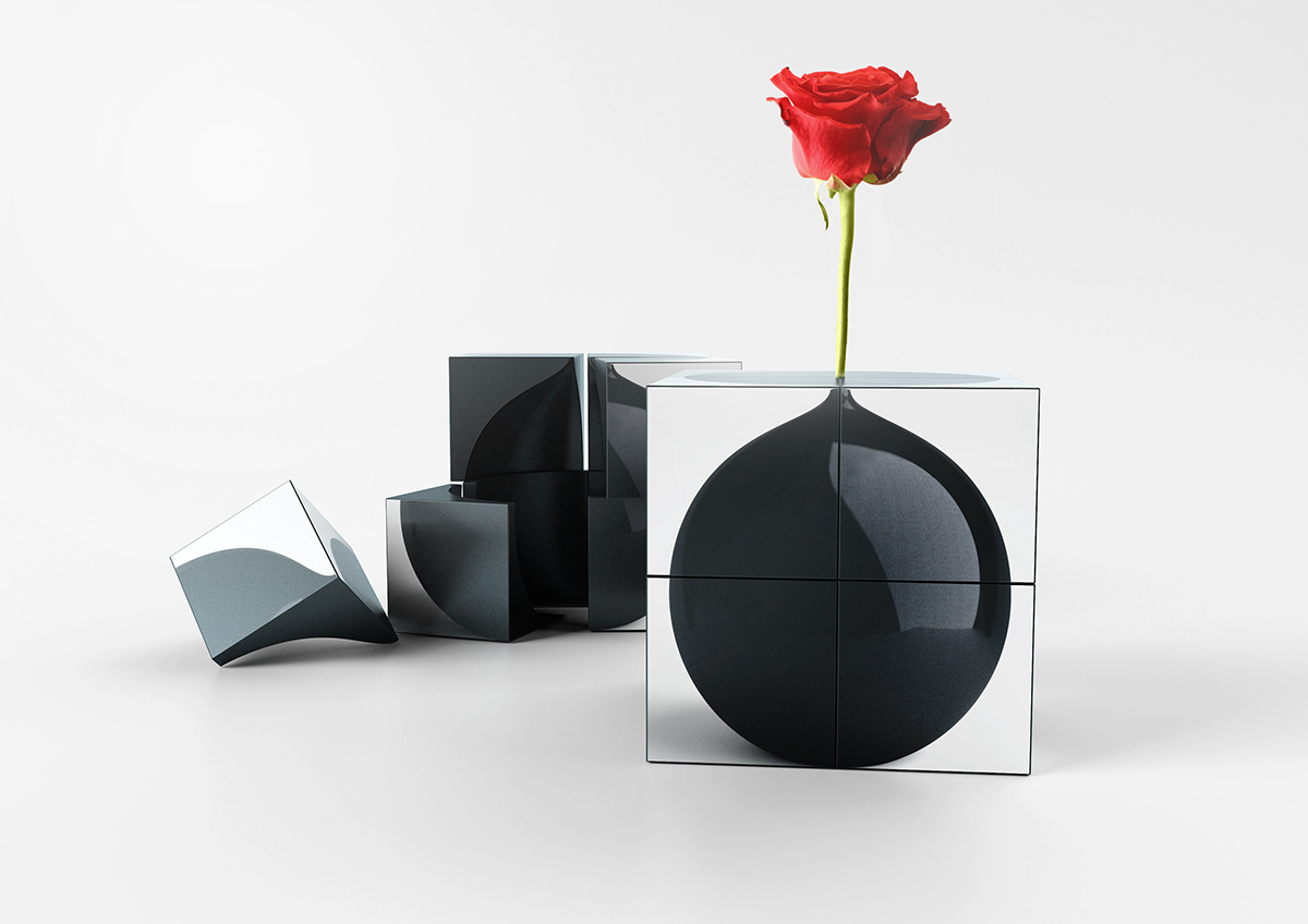 block，originality，form，vase，