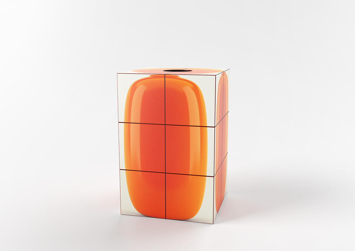 block，originality，form，vase，