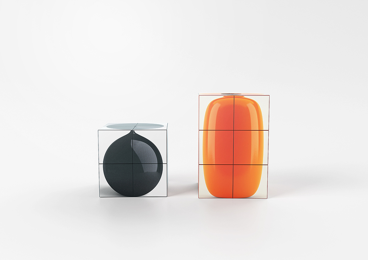 block，originality，form，vase，