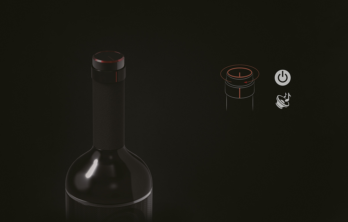 Beverage can，The wine bottle，loudspeaker box，bottle，packing，interest，originality，