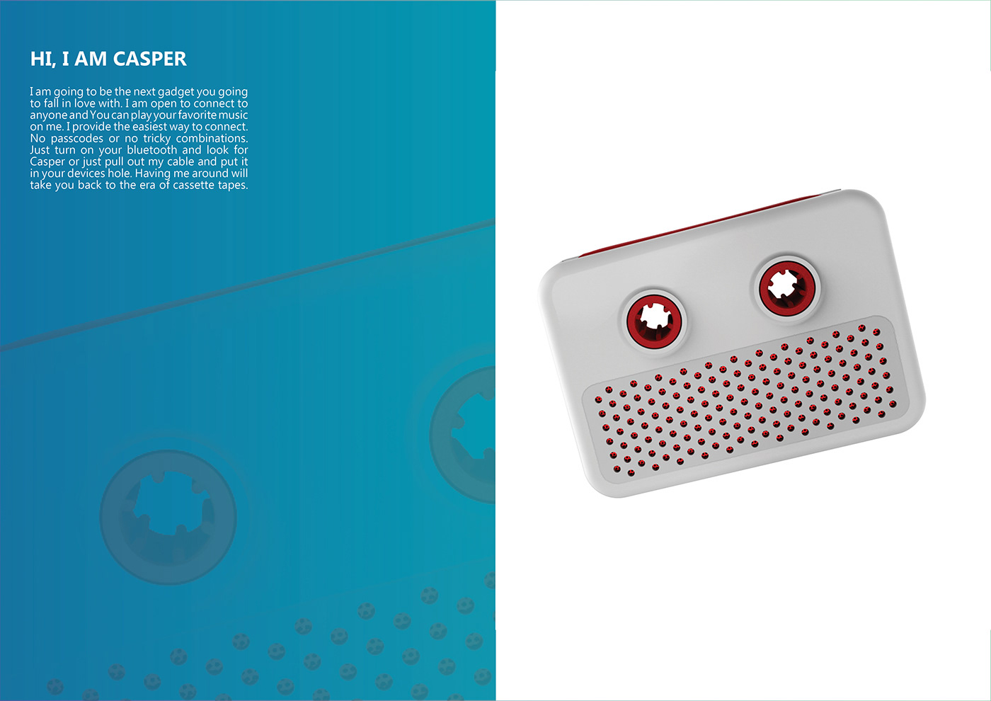 white，speaker，Abhishek Yenji，CASPER，