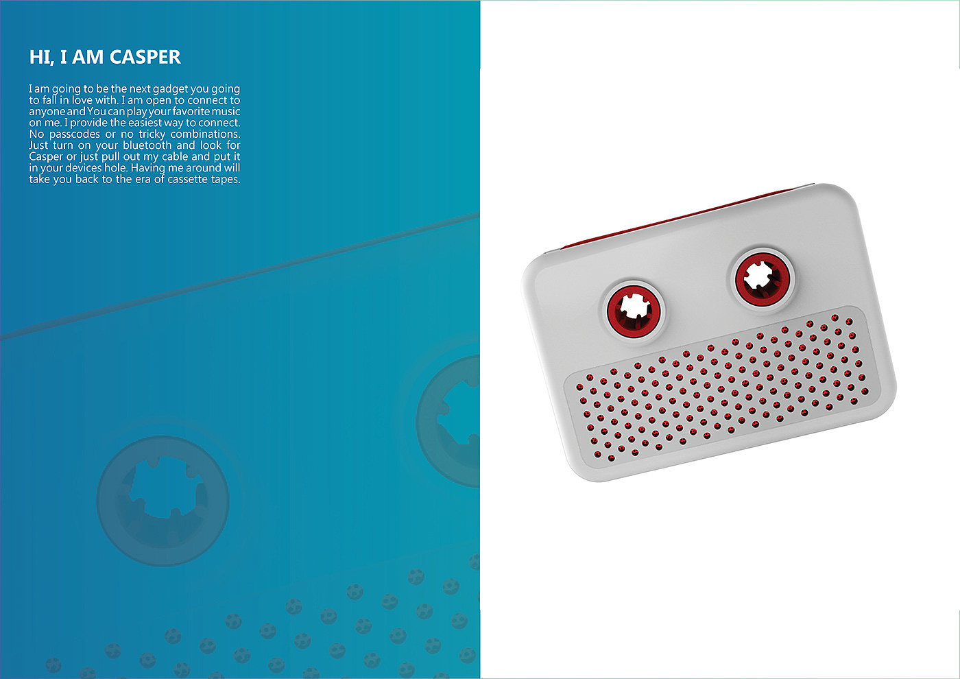 white，speaker，Abhishek Yenji，CASPER，