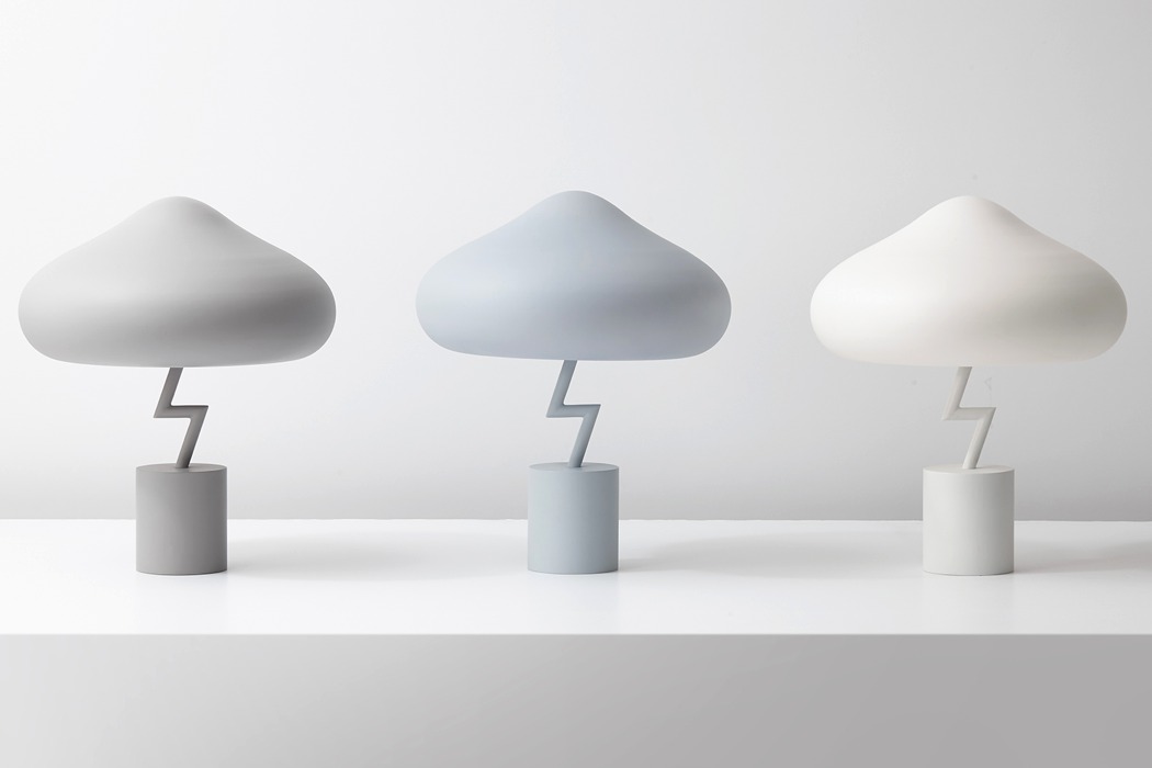 a bolt from the blue，Lamp design，