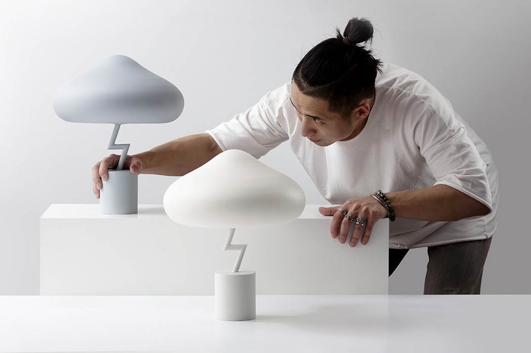 a bolt from the blue，Lamp design，