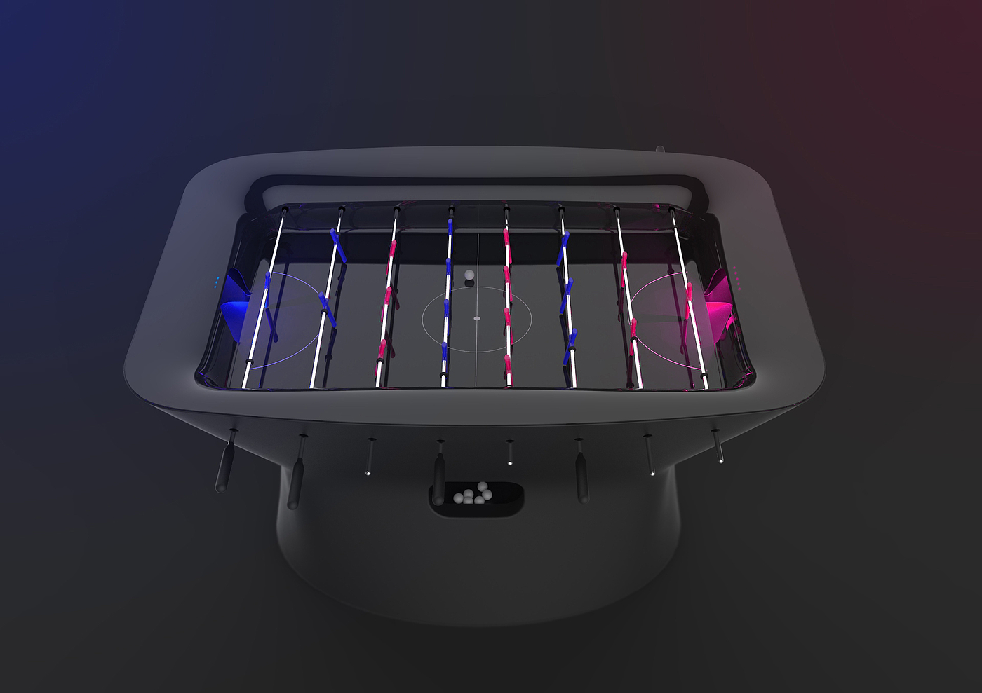 conceptual design，game，Table football，