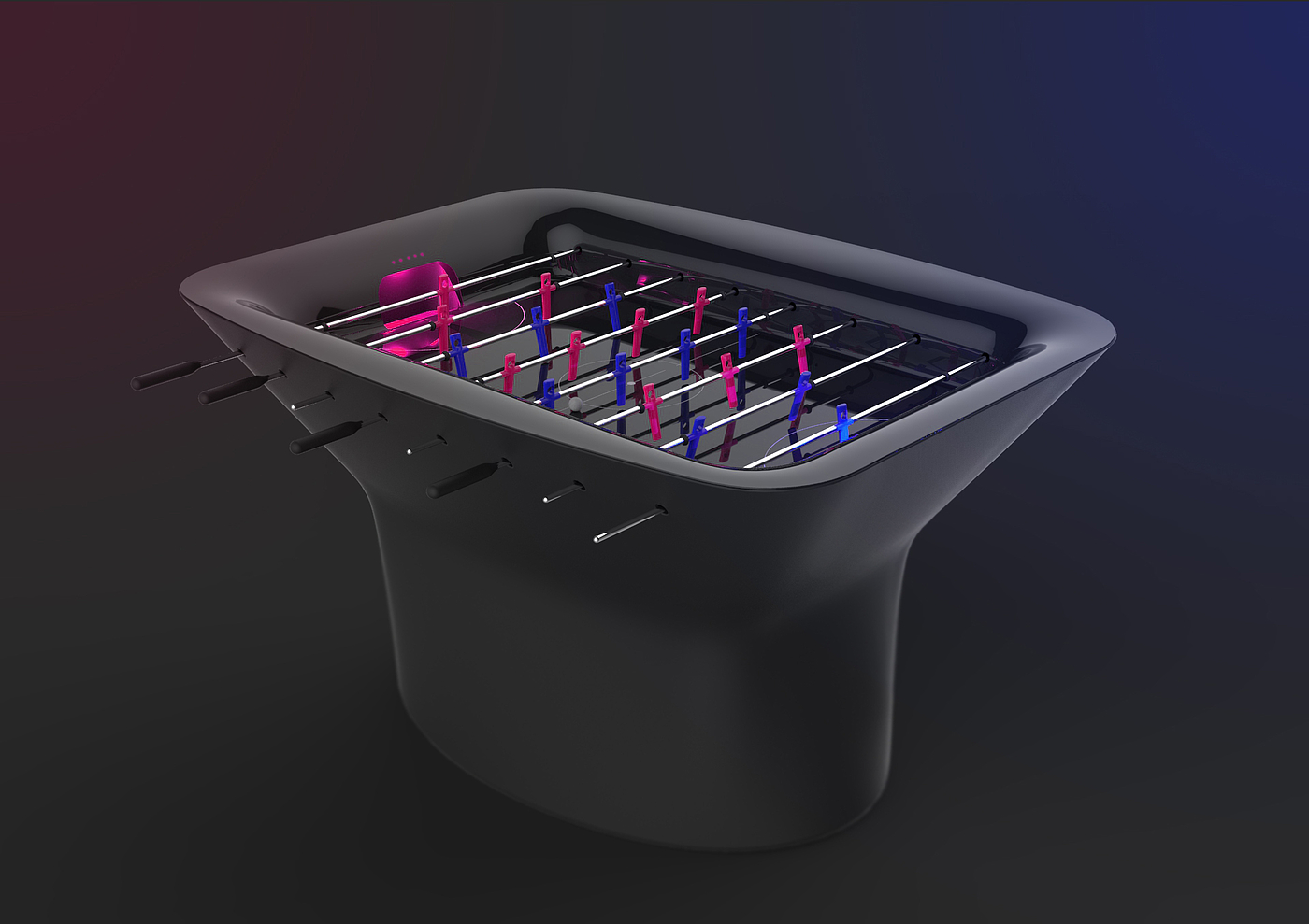 conceptual design，game，Table football，