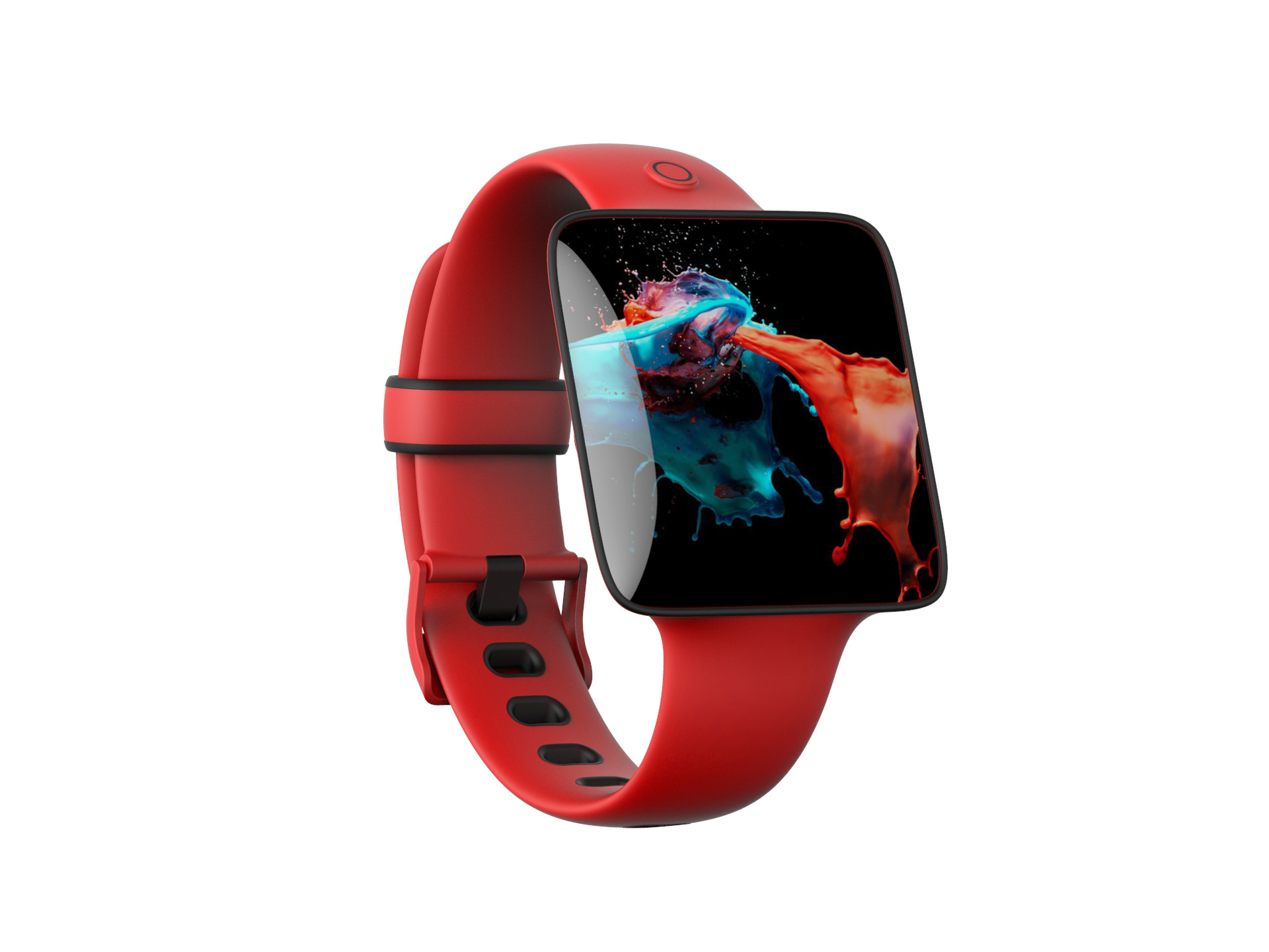 Intelligent Watch，no border，