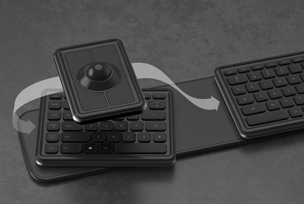 Wearable ，keyboard，black，
