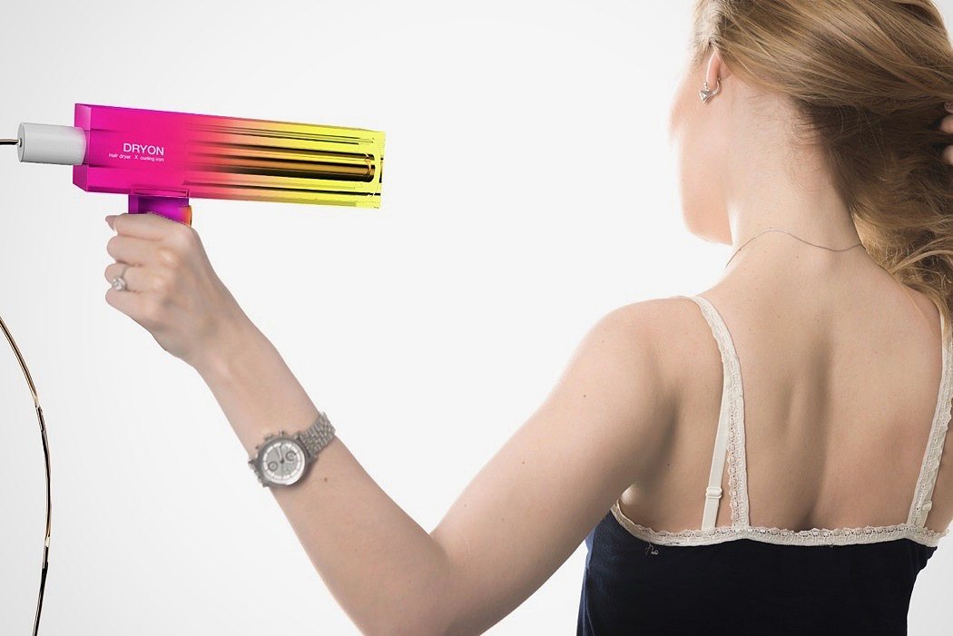 Dyson，Hair stick，Colorful，hair drier，