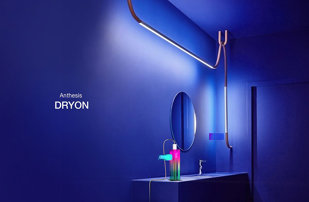Dyson，Hair stick，Colorful，hair drier，
