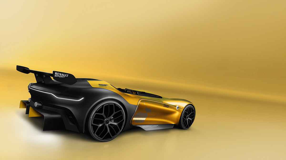 product design，vehicle，renault，Renault Spider，