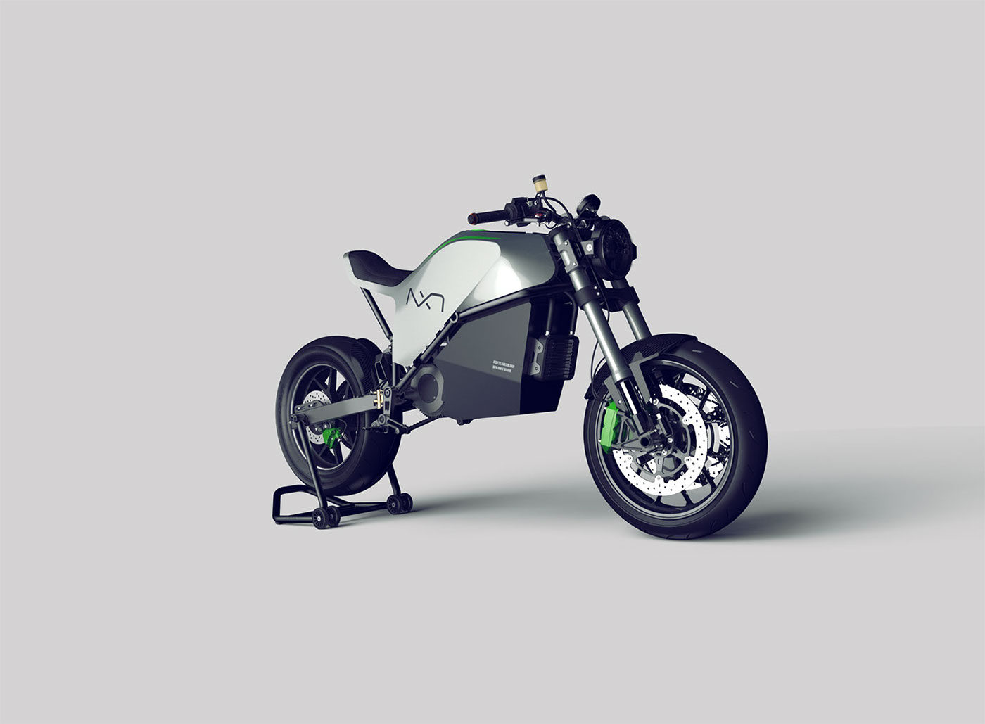 grey，Electric motorcycle，NXT MOTORS ONE，