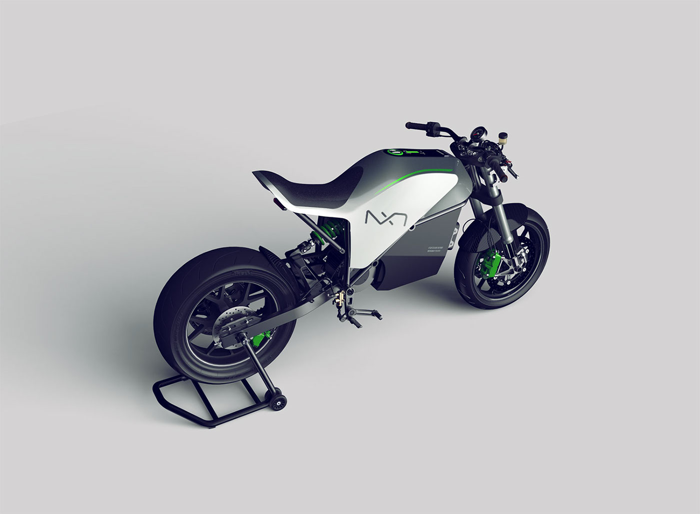 grey，Electric motorcycle，NXT MOTORS ONE，