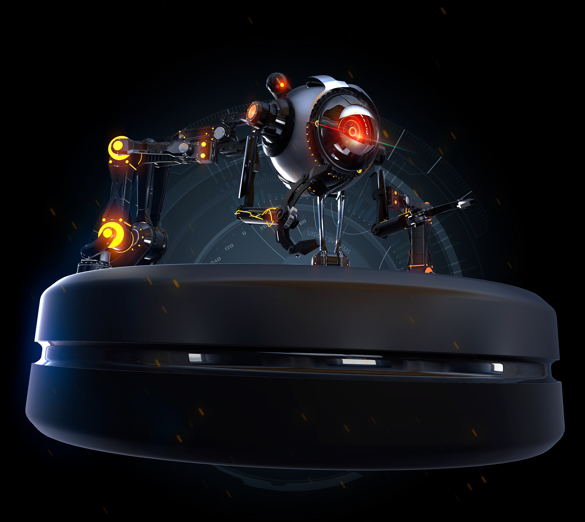 3D modeling，robot，BOZ Z9 Oscar，