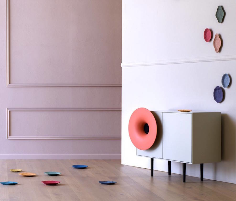 Home Furnishing，Bluetooth play，retro futurism ，