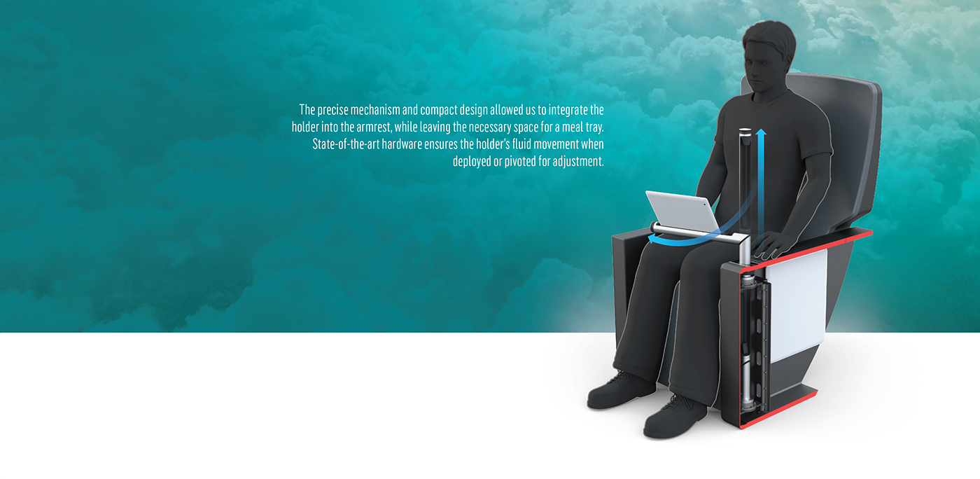 PED Holder，travel，aircraft，Bracket，