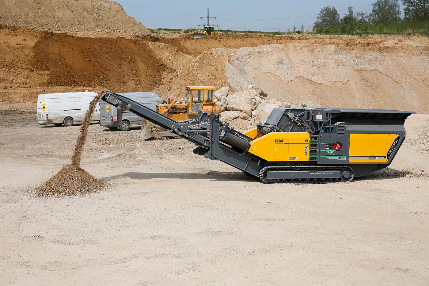 2017 red dot award，Tools and equipment，Crusher，RM 120GO!，