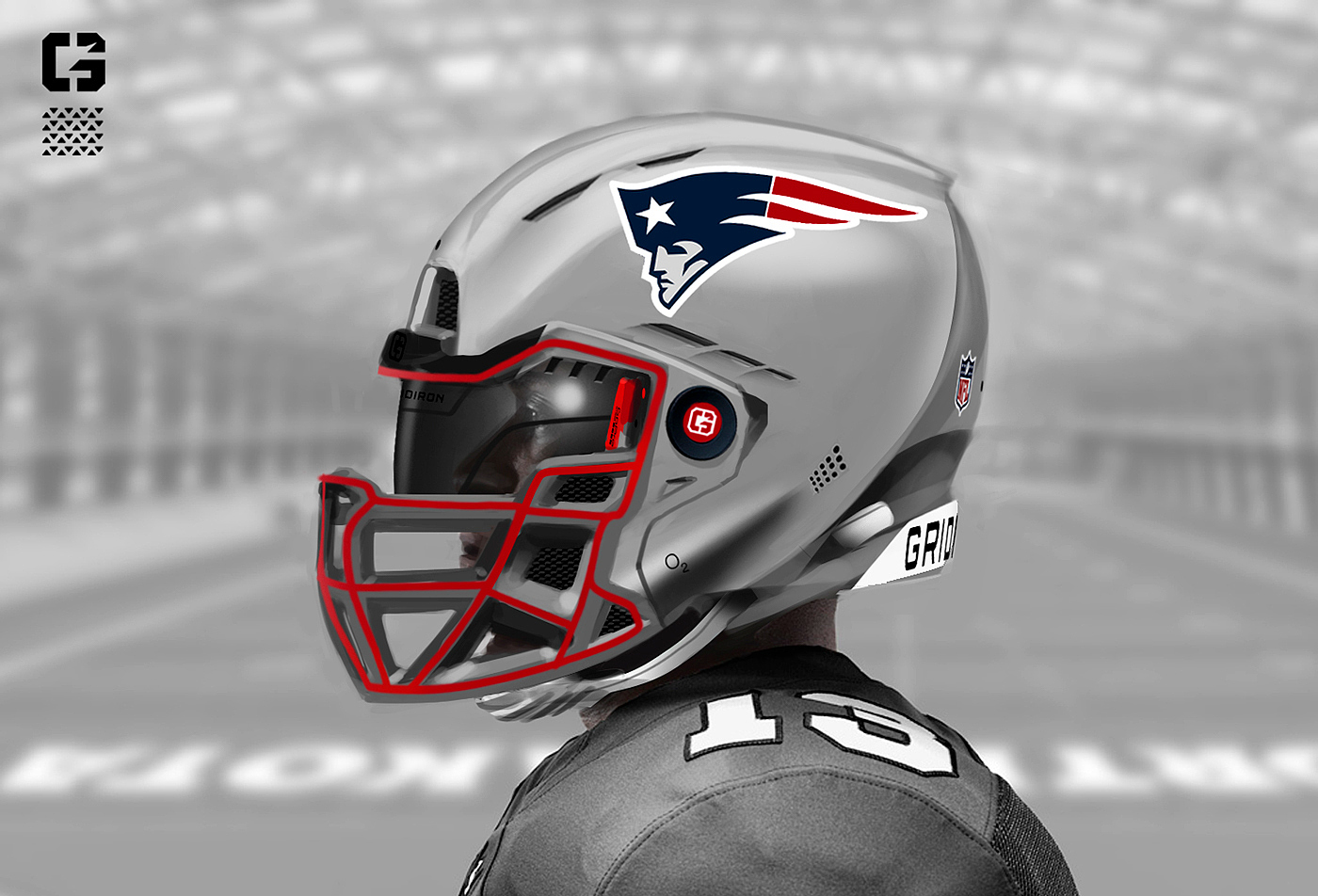 Gridiron，NFL Helmet，头盔，