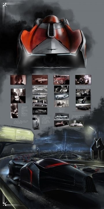 Automobile design，Display Board，