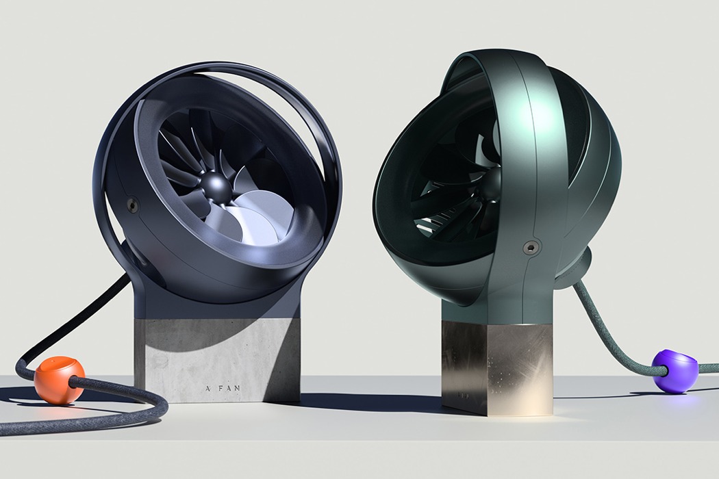 'A Fan'，product design，Fan，