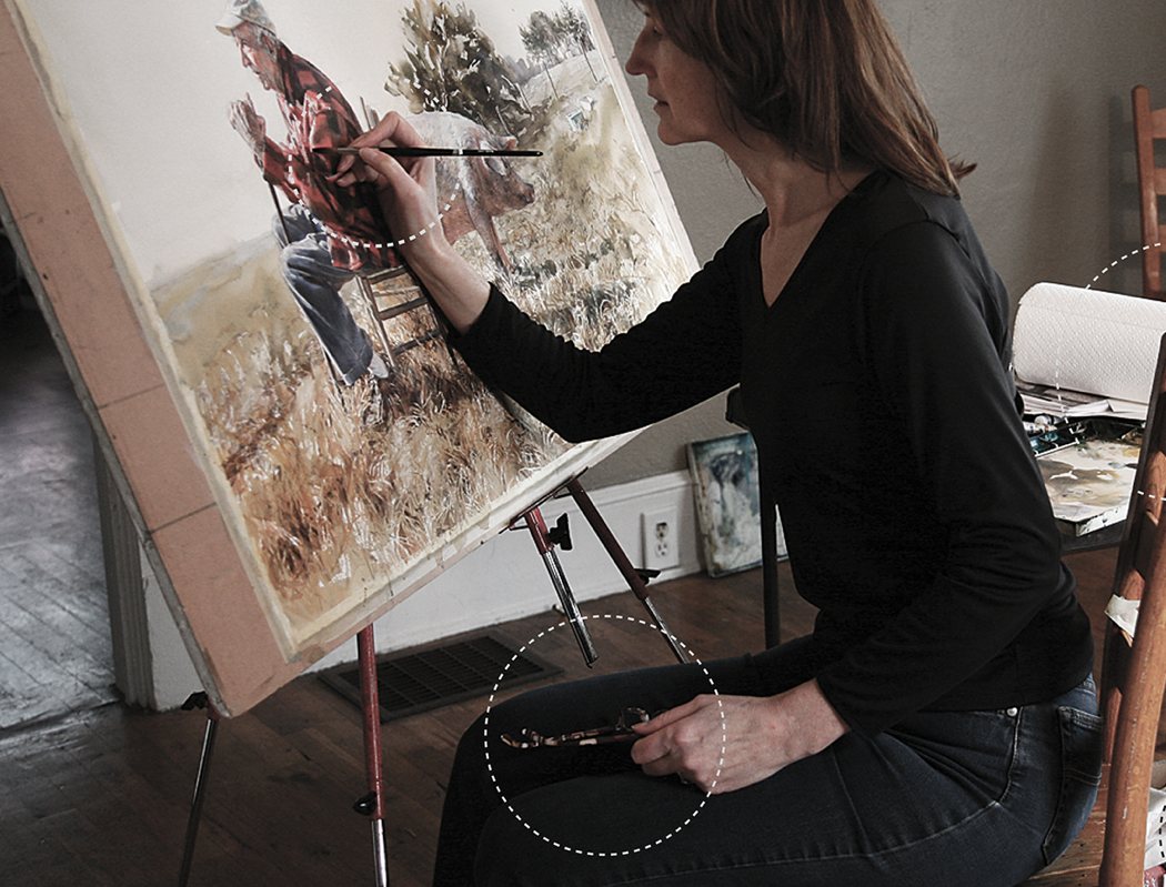 Davinch，Electronics，palette，paint brush，Kyumin Hwang，