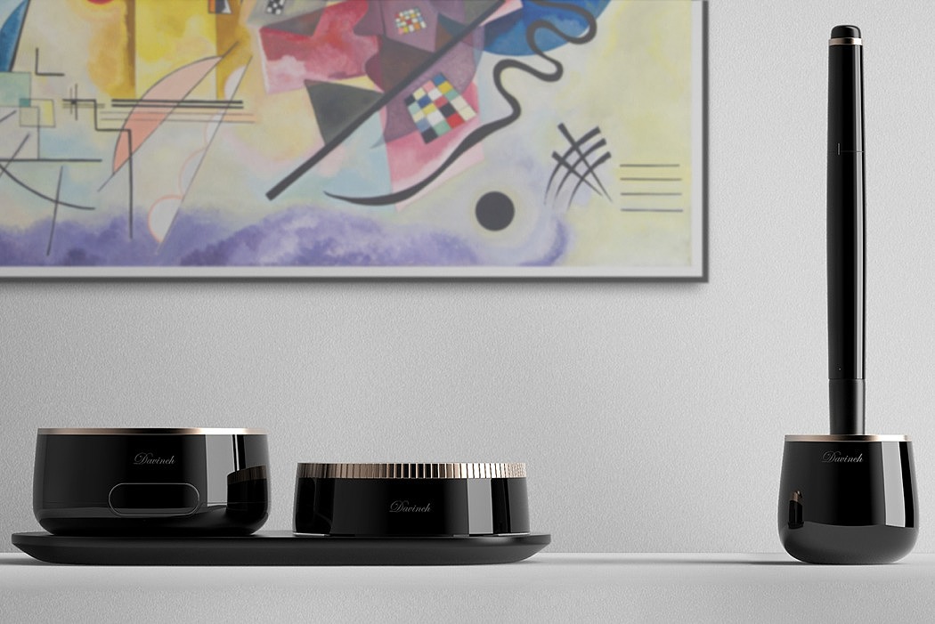 Davinch，Electronics，palette，paint brush，Kyumin Hwang，