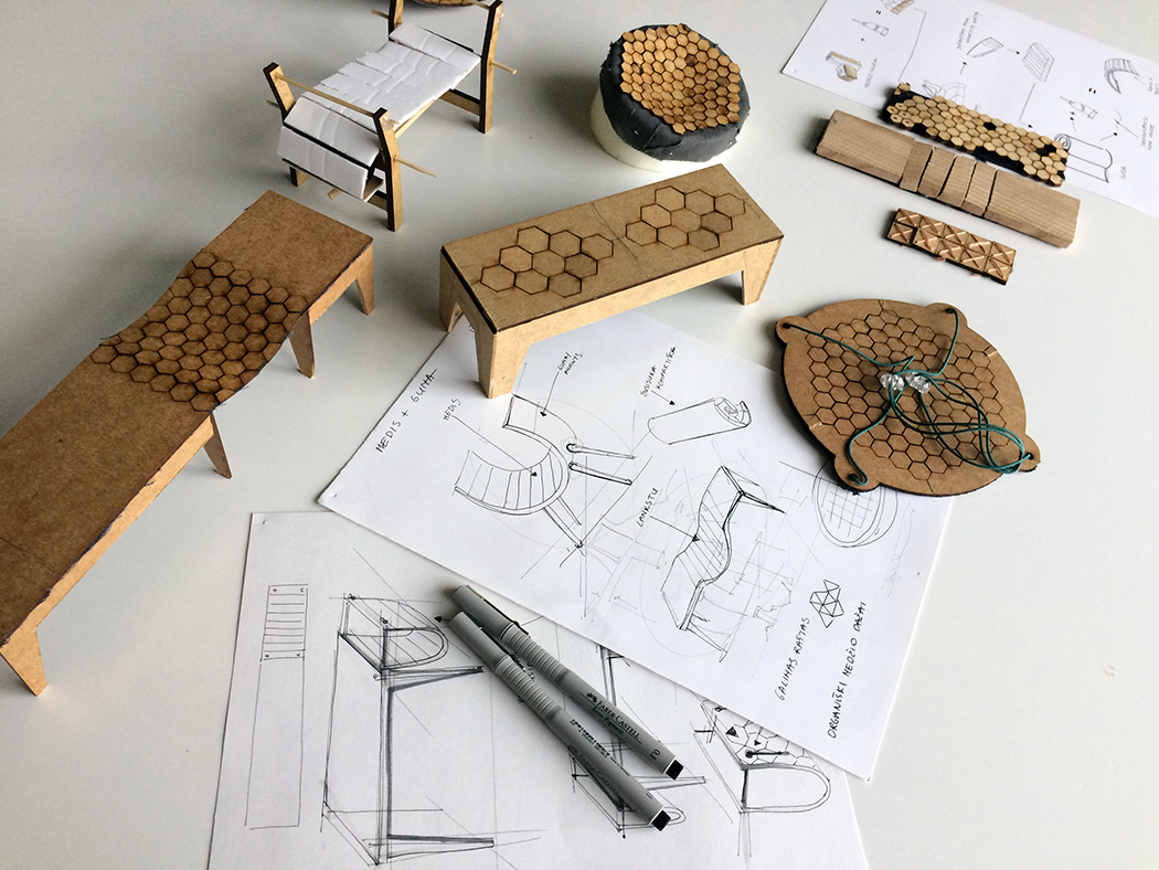 product design，Seat design，woodiness，