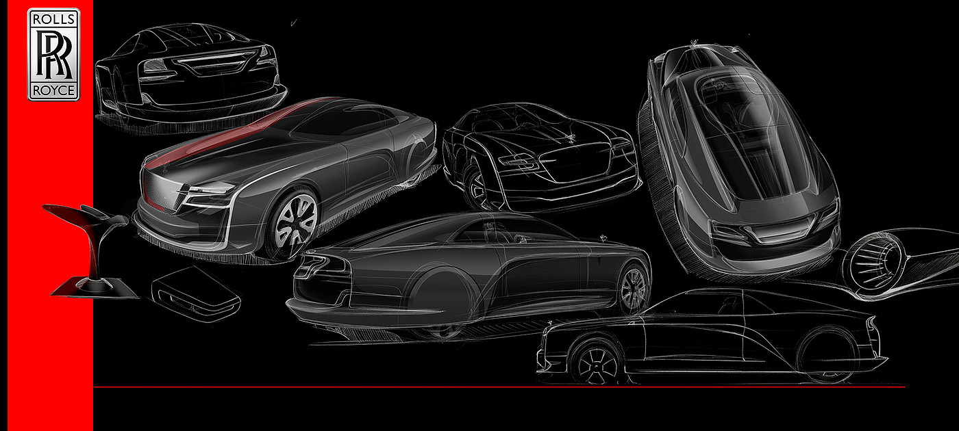 Rolls-Royce，automobile，conceptual design，