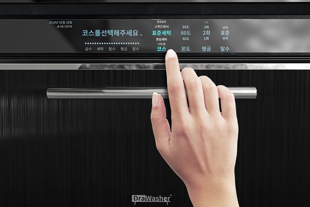 Washing machine，Large-sized apartment，Miniaturization，