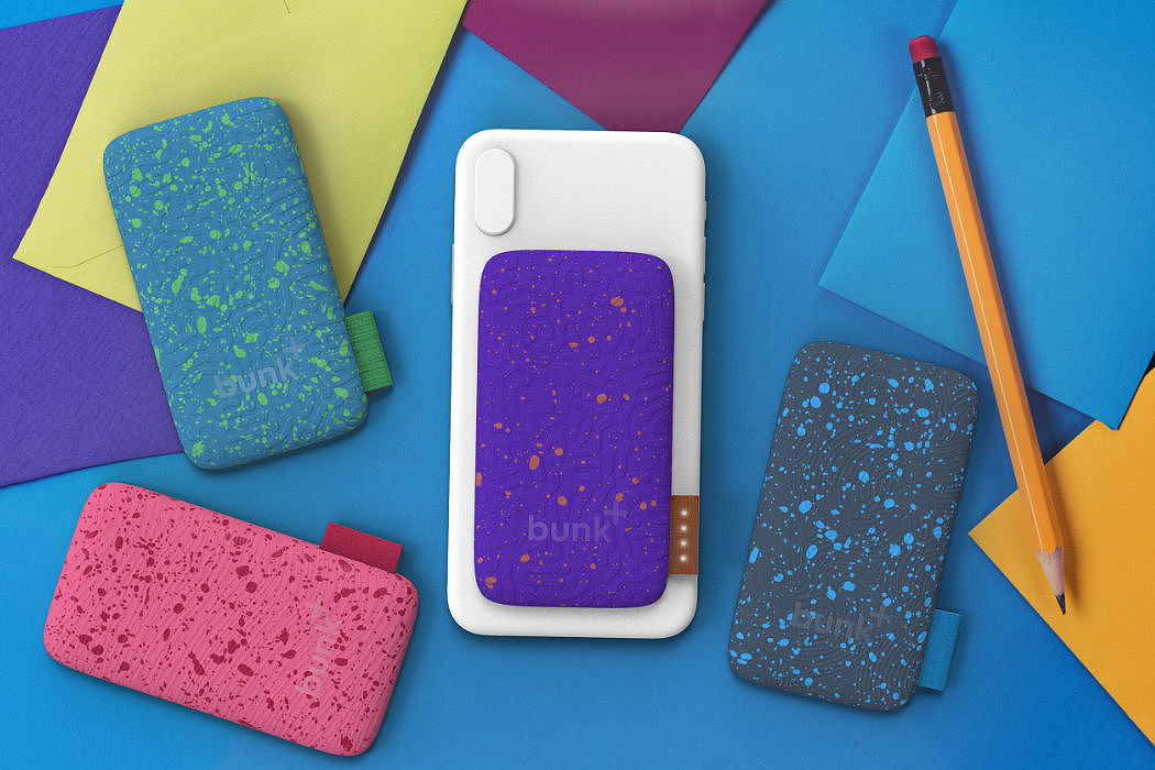 portable battery，Qi charging，wireless，Bunk，Will Kail，